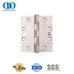 Five Knuckle Stainless Steel Metal Door Hardware Single Security Hinge-DDSS015-B