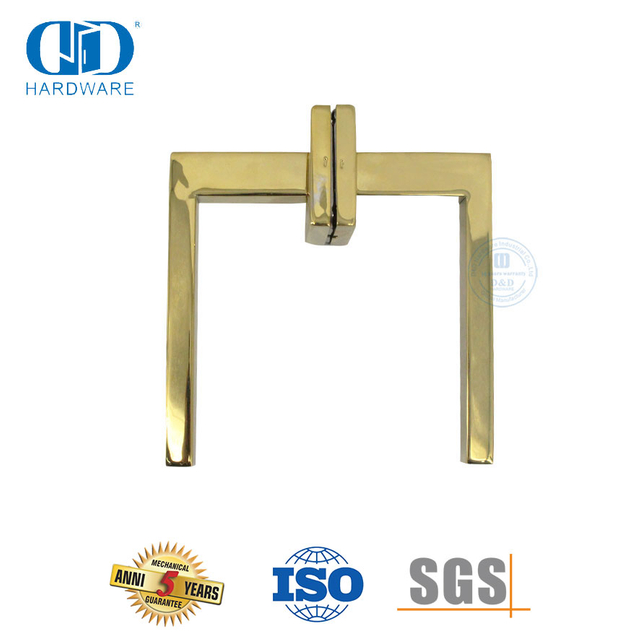 Polished Brass PVD Finish High Quality Durable Door Lever Handles-DDTH020-PB-PVD