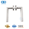 Stainless Steel Modern New Design Oval Tubular Lever Door Handles-DDTH026-SSS