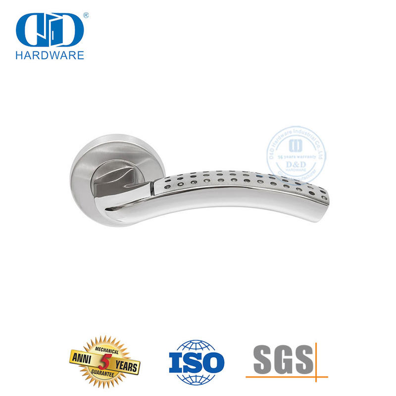 Anti Slip Design Stainless Steel Satin Polished Solid Lever Handle-DDSH029-SSS