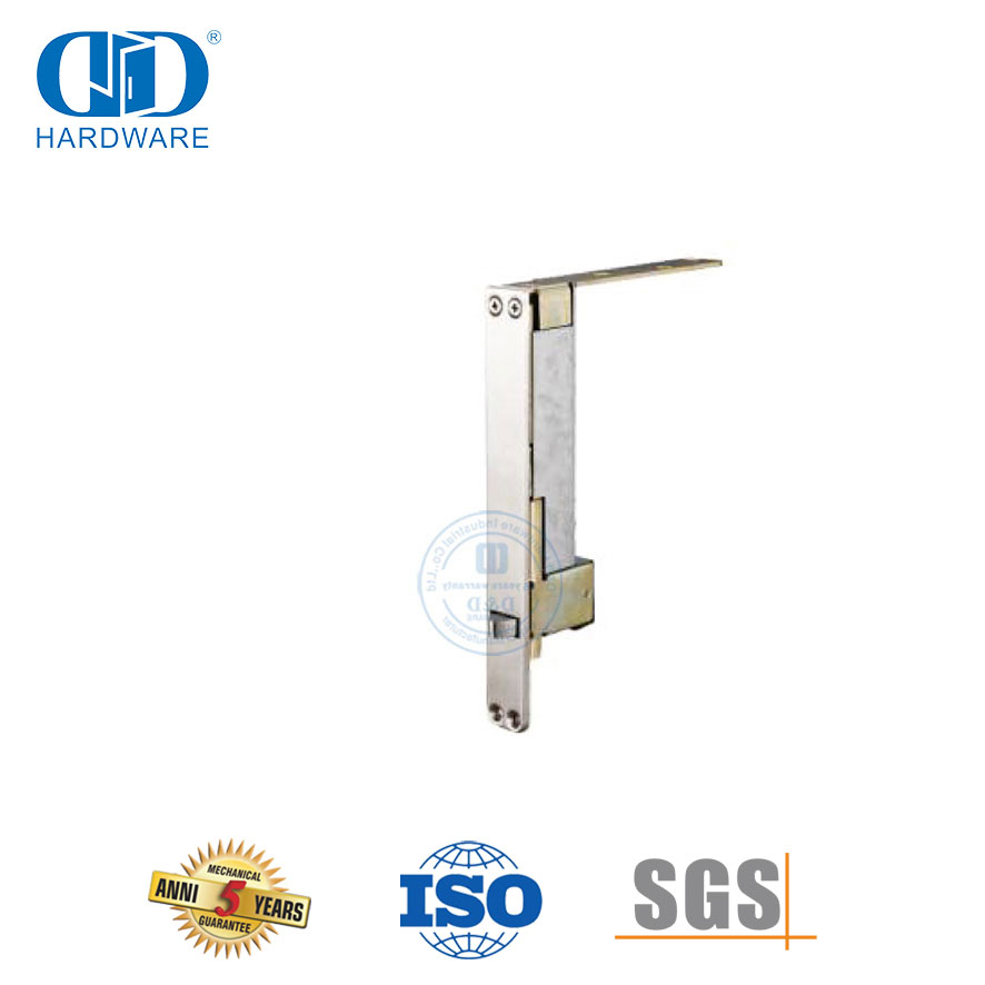 Stainless Steel L Shape Fully Automatic Bolt for Wooden Door-DDDB033-SSS