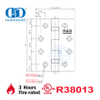 Satin Stainless Steel UL Listed Fire Rated Full Mortise Hinge-DDSS001-FR-4X3X3mm