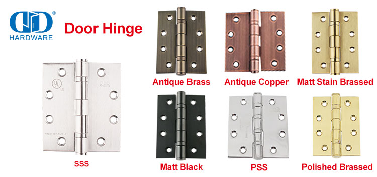 Stainless Steel Door Hinges Are A Top Choice for Many Homeowners