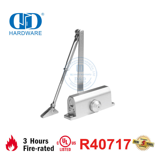 UL Listed Certification 3 Hours Fire Rated Automatic Door Closer-DDDC022
