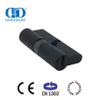 Euro Standard Matt Black Double Open Cylinder for Commercial Building-DDLC003-65mm-MB