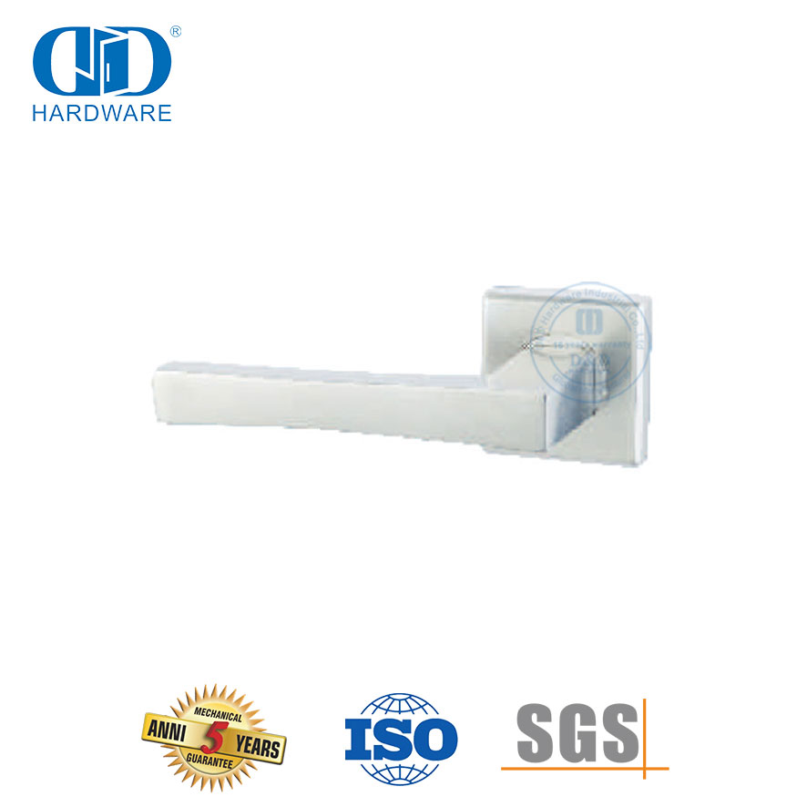 Stainless Steel 304 Safety Solid Outside Door Lever Handle for Timber Door-DDSH059-SSS