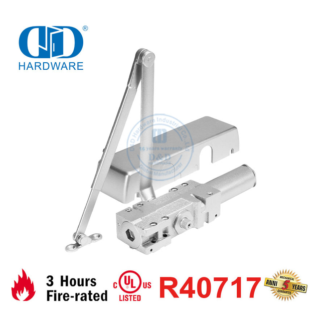 American Style Heavy Duty for Metal Door Hardware ANSI UL10C Listed Certification Fire Door Closer-DDDC044A