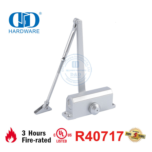 UL 10C Fire Rated Strong Spring Budget Style Door Closer-DDDC030