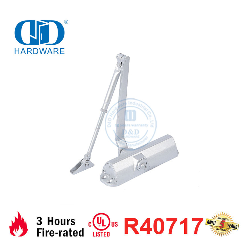 CE UL Certification Easy Installation Fire Rated 3 Hours Door Closer-DDDC007