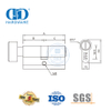 Satin Chrome Finish EN 1303 Certification Bathroom Lock Cylinder-DDLC007-70mm-SC