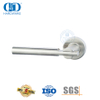 High Safety Outdoor Round Rosette Entrance Door Solid Lever Handle-DDSH046-SSS