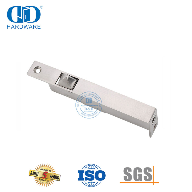 Satin Stainless Steel Sideways Automatic Type Flush Door Bolt-DDDB023-SSS