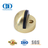 Zinc Alloy Door Hardware Satin Brass Floor Mounted Golden Door Stopper-DDDS002-SB