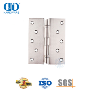 Stainless Steel 5 Inch Double Ball Bearing Door Hinge for Hospital Project-DDSS044-B-5x3.5x3.0mm