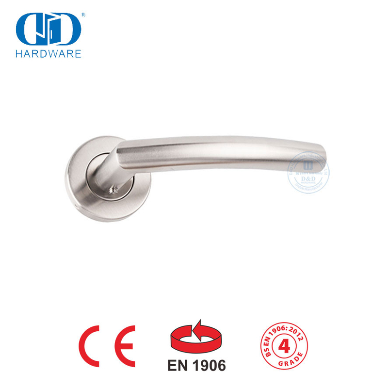 EN 1906 Furniture Hardware High Quality Stainless Steel Lever Handles-DDTH011-SSS