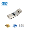 Good Quality Solid Brass Oval Shape Bathroom Door Keyless Cylinder-DDLC006-70mm-SN