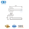 Modern Sustainable Durable Stainless Steel Simple Style Lever Door Handles-DDTH023-SSS