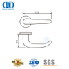 Stainless Steel Lever Handle Hollow Tube Entry Front Door Handle-DDTH033-SSS