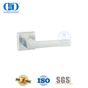 Stainless Steel 304 Safety Solid Outside Door Lever Handle for Timber Door-DDSH059-SSS