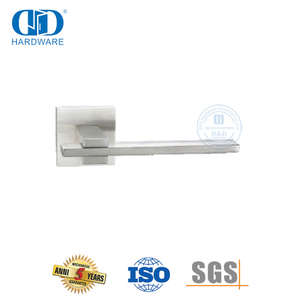 Stainless Steel Hardware Interior Exterior Door Solid Lever Handle-DDSH060-SSS
