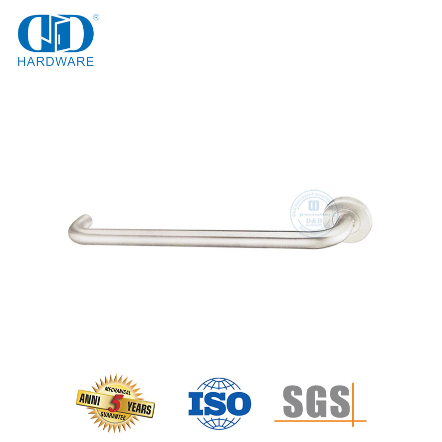Stainless Steel Disabled Long Lever Door Handle for Bathroom-DDTH037
