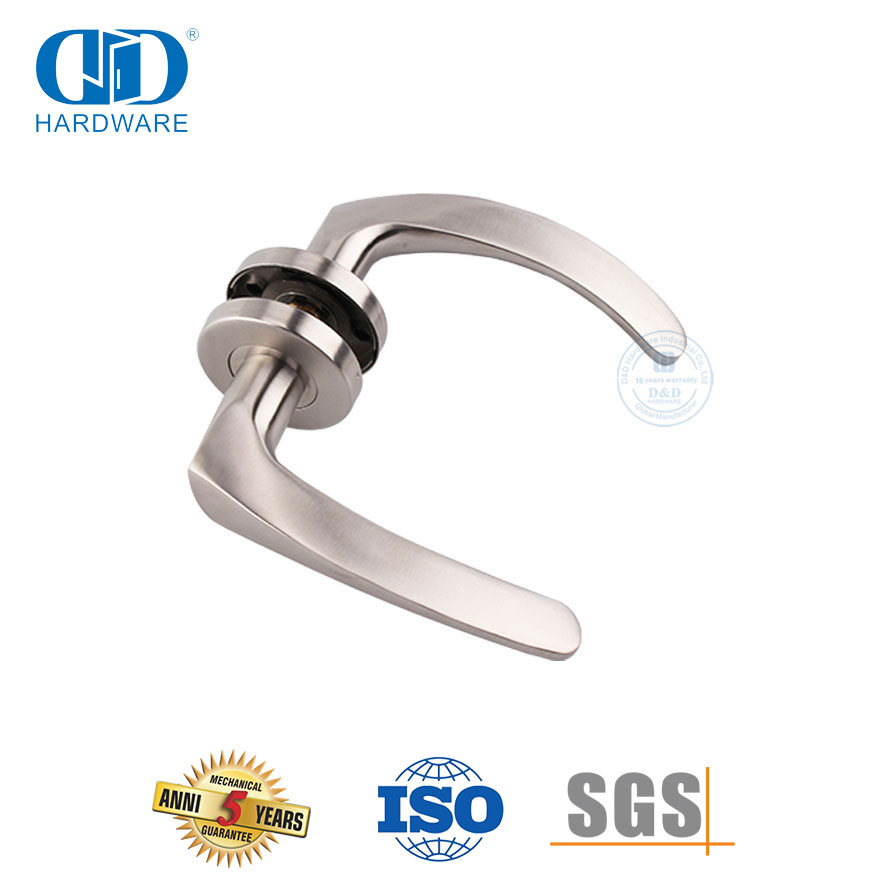 Stainless Steel Precision Casting Tubular Lever Type Door Handle-DDSH013-SSS