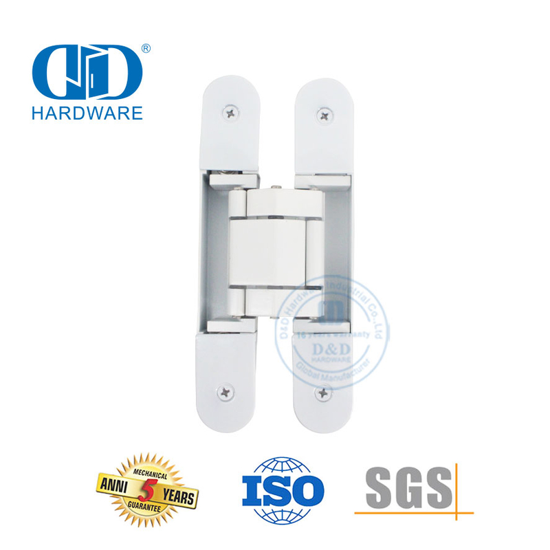 Zinc Alloy 3D Hidden Concealed Adjustable Door Hinge-DDCH008-G40