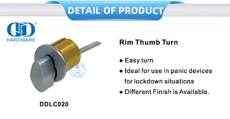Rim Thumb Turn 