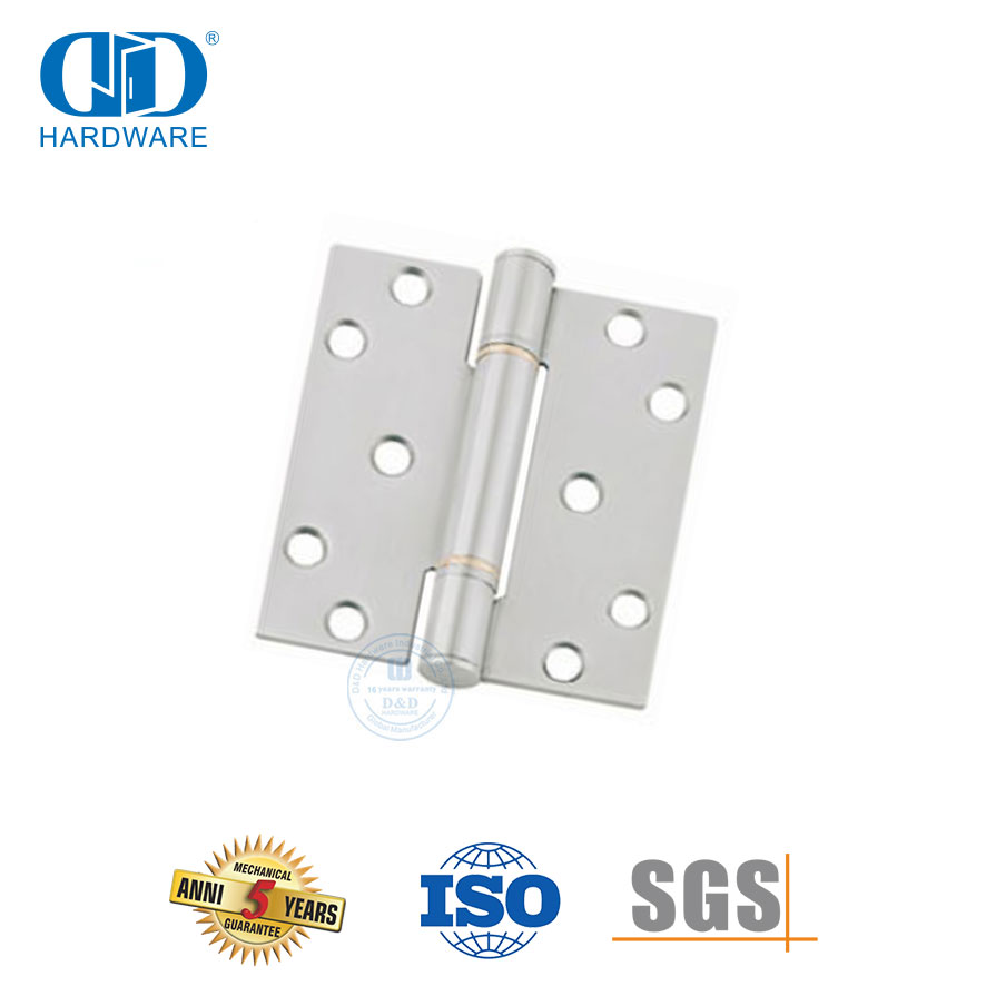Stainless Steel 3 Knuckle Symmetrical Hole Type Double Washer Hinge-DDSS039