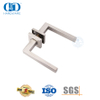Passage Hallway Door Hardware Satin Finish Square Lever Handles-DDTH020-SSS