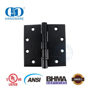 High Quality Accessories Standard Weight BHMA ANSI Grade 2 Fire Rated Door Hinge-DDSS001-ANSI-2-4.5x4.5x3.4mm