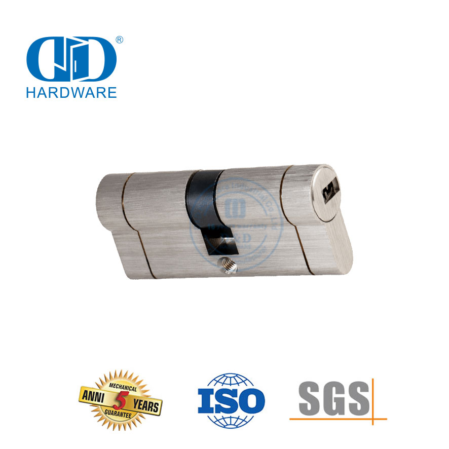 Anti Snap Drill Security Euro Lock Cylinder Dimple Key Profile-DDLC022-70mm-SN