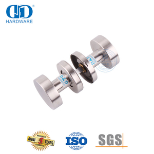 Stainless Steel Solid Round Door Handle Knob for External Door-DDSH039-SSS