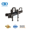 Stainless Steel Rolling Industrial Quiet Black Exterior Double Kit Sliding Barn Door Hardware Door Roller Hardware-DDBD024