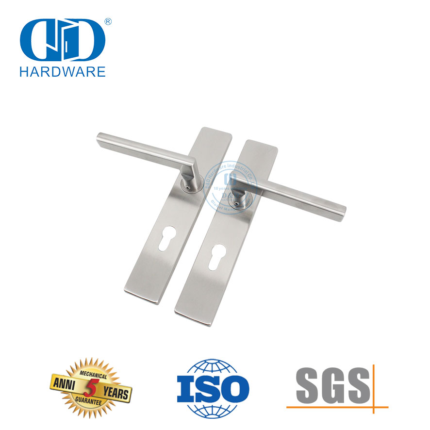 Light Luxury Door Handle Panel Lock Home Entrance Door Handle-DDTP007