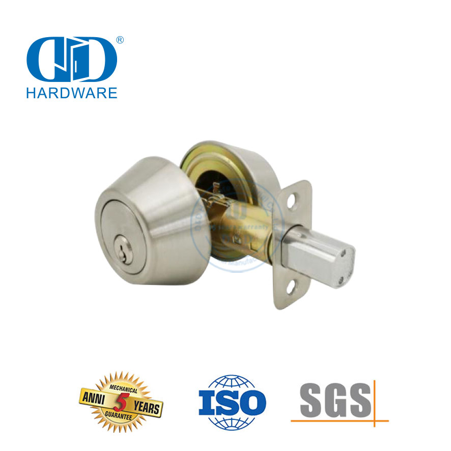 High Quality Heavy DutyDouble Cylinder Adjustable Door Lock For Commercial Entrance Entry Door Lockset-DDLK029
