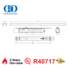 Adjustable Control UL Certification Fireproof Aluminum Automatic Overhead Exit Door Closer-DDDC052