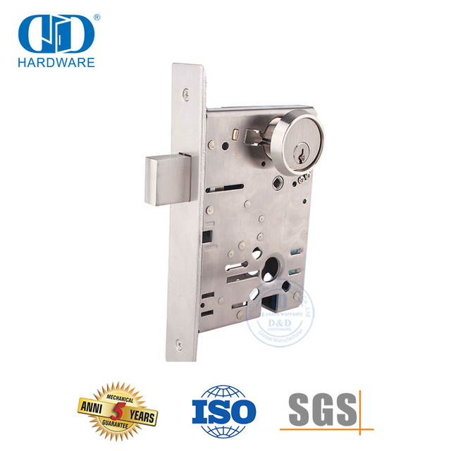 New Style American Standard Security Commercial Multipoint Hotel Apartment Interior Door Mortise Lock -DDAL18