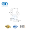 Stainless Steel Patch Fitting Pivot Fitting Curving Connector Pivot Glass Fitting-DDGP007