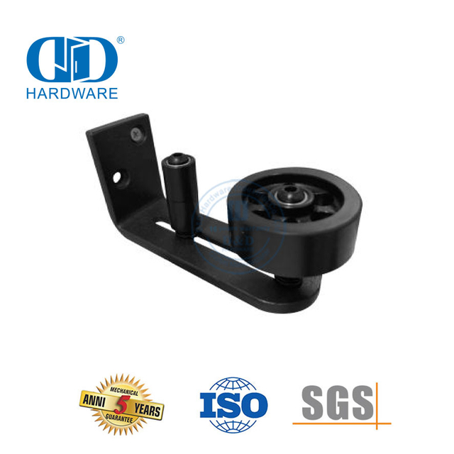 China Supplier Stainless Steel Black Sliding Barn Door Hardware Guide Door Bottom Floor Guide-DDBD083