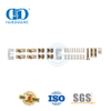 Stainless Steel Bypass Barn Door Decorative Hardware Track Kit Wheel Roller Wood Door Hardware-DDBD068