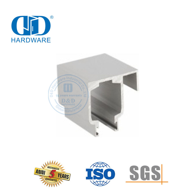 Factory Stainless Steel Iron Glass Fitting Frameless Sliding Door Glass Hardware Furniture Accessory For Bathroom-DDGS143