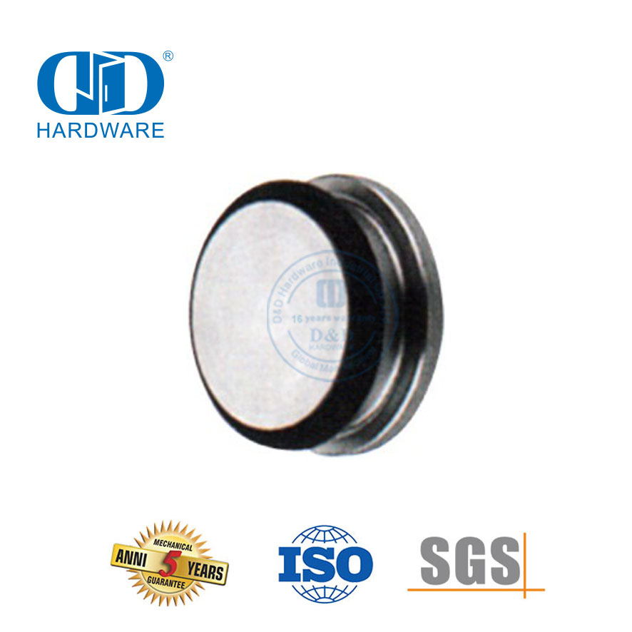 The Nozzle Closure Tube Plug Stainless Steel Glass Hardware Glass Accessories Set Sliding Door Tube For Bathroom Lavatory-DDGS125