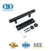 Matt Black Stainless Steel Door Pull Handle Commercial Door Handle Hollow Lever Handle-DDBD101 MB