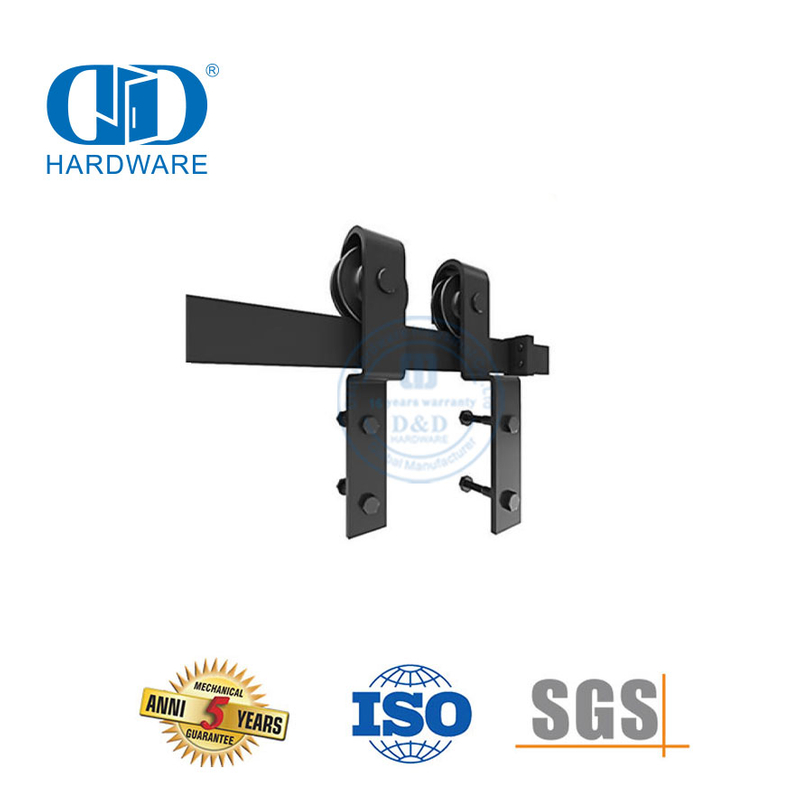 Stainless Steel Barn Door Rail Removable Wooden Door Hardware Accessories Household Sliding Door Rail-DDBD020