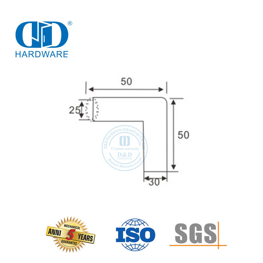 Stainless Steel Commercial Shower Cubicle System Glass Panel Bracket Connector Clamp Clip Connector-DDSC035