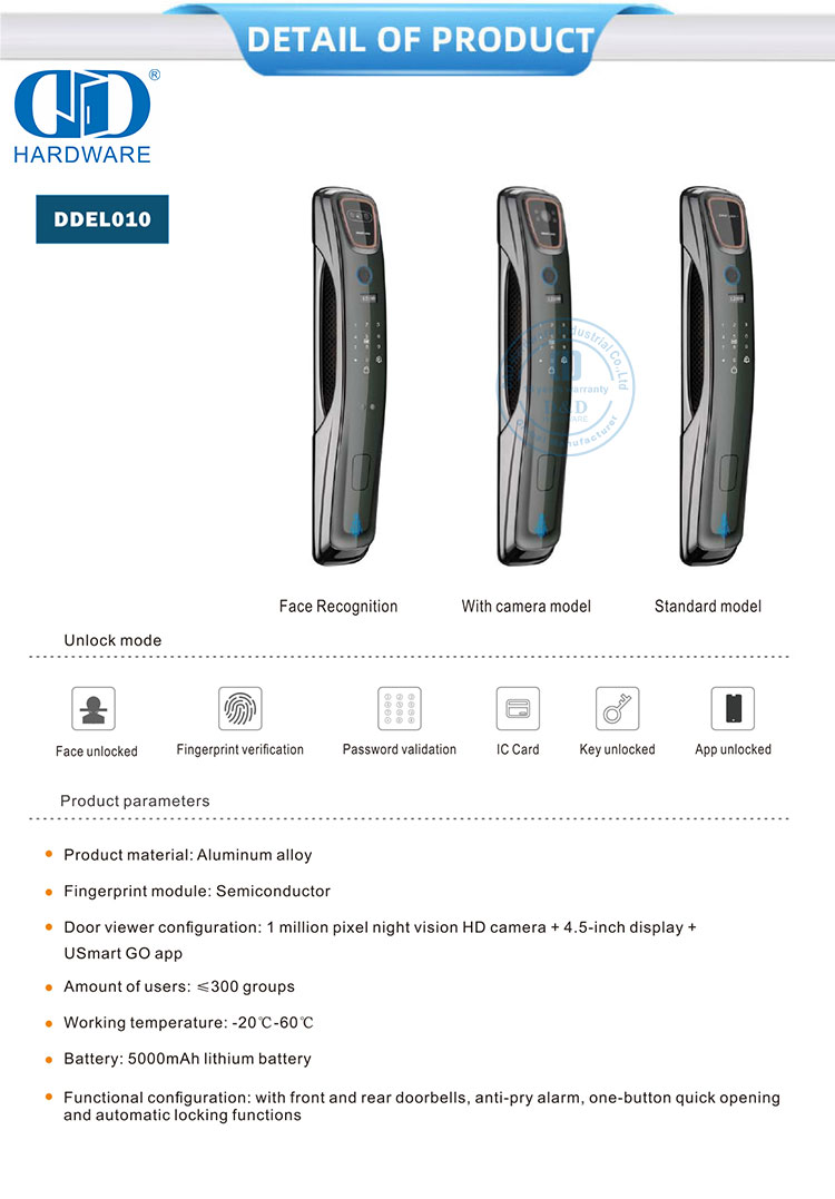 key fingerprint smart lock