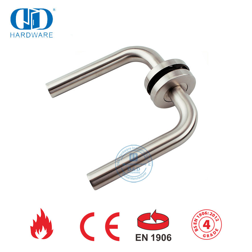 Stainless Steel BS EN 1906 Lever Lock Door Handle-DDTH002-SSS