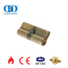 EN 1303 Antique Brass Euro Style Double Cylinder for Mortise Lock-DDLC003-70mm-AB