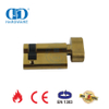 EN 1303 Certification Half Cylinder with Thumb Turn for Mortise Lock-DDLC009-45mm-SB